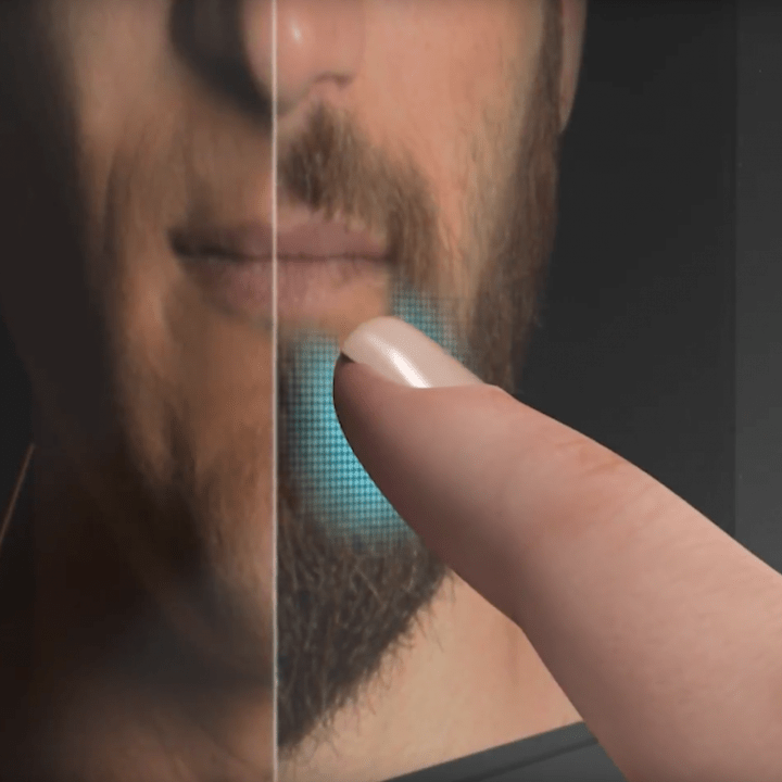 Gillette skin to surface haptic campaign