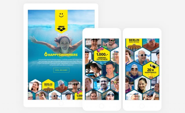 Arena Happy Swimmers App