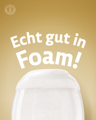 Echt gut im Foam!