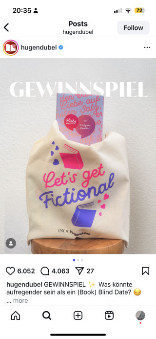 Screenshot Instagram-Post