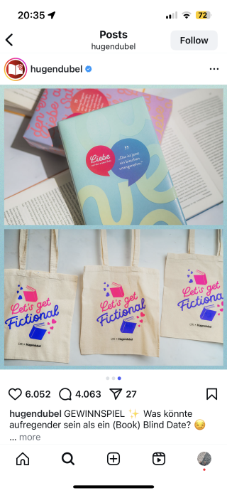 Screenshot Instagram-Post